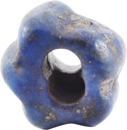 VIKING LAPIS LAZULI BEAD, 850-1000 AD - Picardi Jewelers