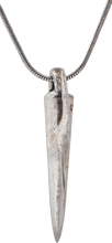 FINE GREEK SOCKETED ARROWHEAD NECKLACE 690-250 BC - Picardi Jewelry