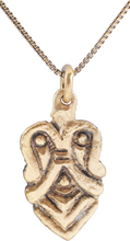 EXTRAORDINARY SCANDINAVIAN HEART PENDANT NECKLACE, 100-1300 AD - Fagan Arms