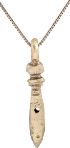 FINE ROMAN GLADIUS PENDANT, 1ST-3RD CENTURY AD - Picardi Jewelers