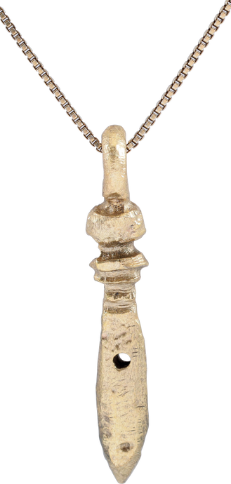 FINE ROMAN GLADIUS PENDANT, 1ST-3RD CENTURY AD - Picardi Jewelers