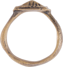 FINE ROMAN PROSTITUTE'S RING, C.100-300 AD, SIZE 5 - Picardi Jewelers