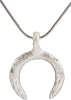 VIKING LUNAR PENDANT NECKLACE, C.900-1000 AD - Picardi Jewelry