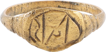 ROMAN MYSTICAL RING C.300-400 AD, SIZE 9 - Fagan Arms