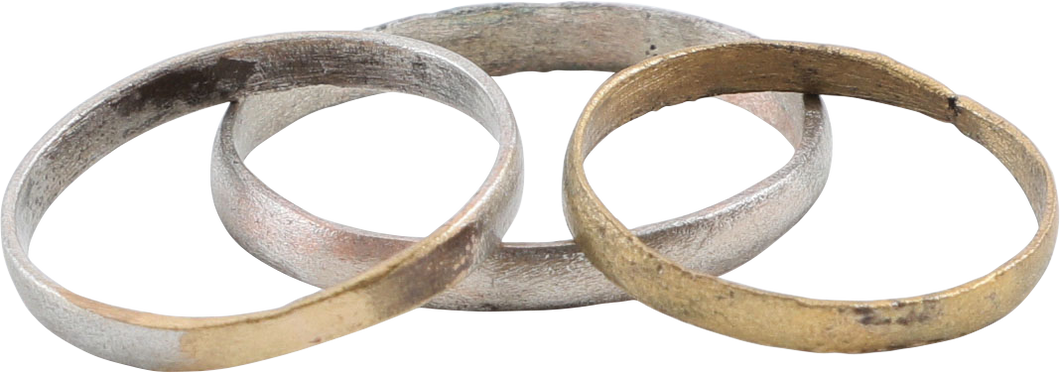 VIKING WEDDING RINGS LOT OF 3 - Picardi Jewelry