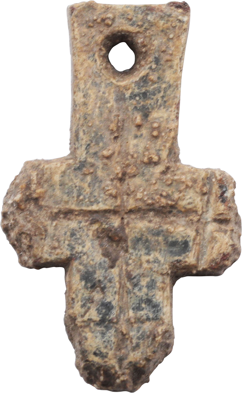 ENGLISH MORTUARY CROSS, 14th CENTURY - Picardi Jewelry