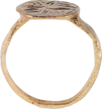 MEDIEVAL EUROPEAN CHRISTIAN RING, C.1400-1700, SIZE 9 ½ - Picardi Jewelry