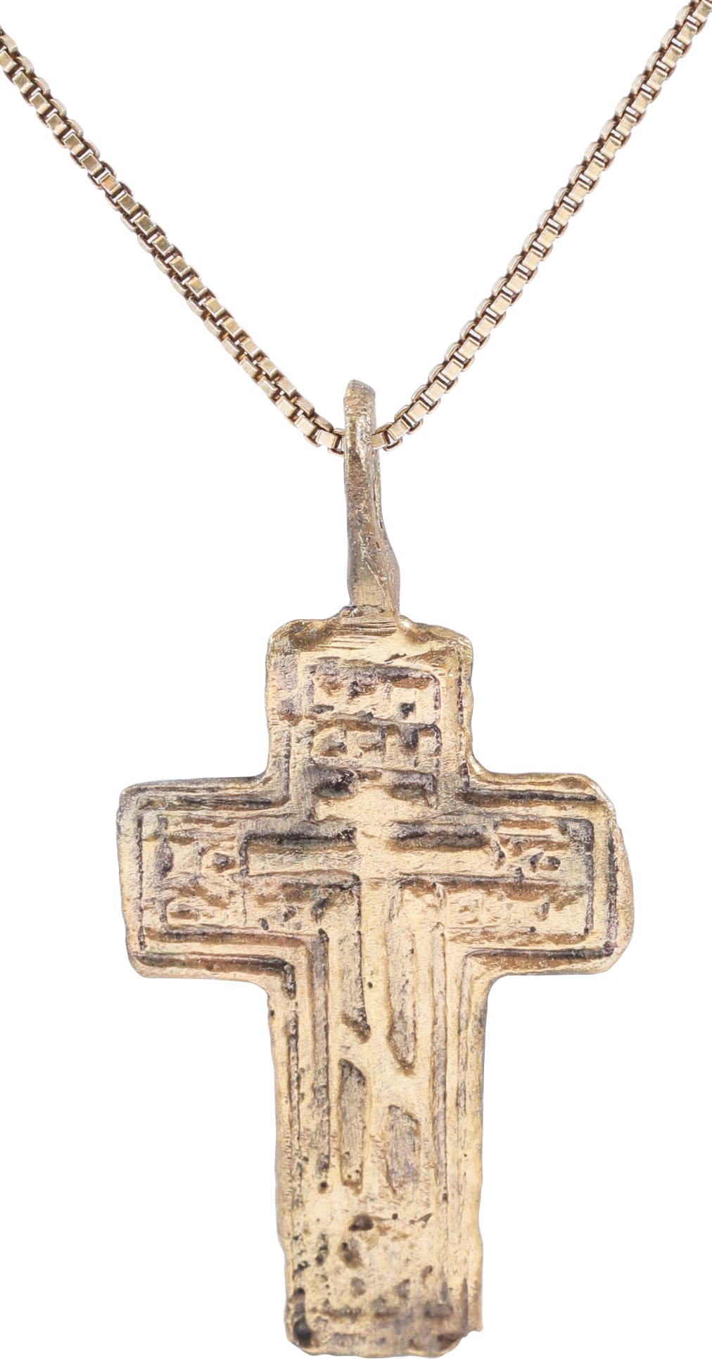 EASTERN EUROPEAN CROSS NECKLACE - Picardi Jewelry