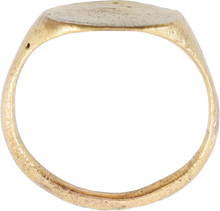 BYZANTINE/MEDIEVAL RING C.600-900 AD, SIZE 7 - Picardi Jewelry