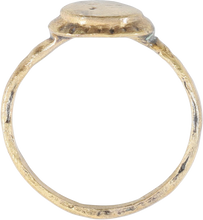 BYZANTINE/MEDIEVAL RING C.500-800 AD, SIZE 9 ¾ - Picardi Jewelry