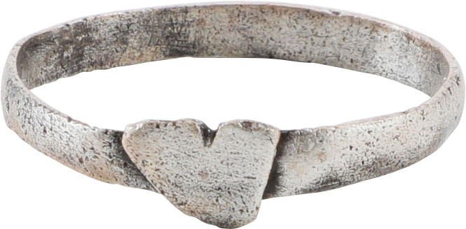 ENGLISH SWEETHEART OR WEDDING RING, TUDOR PERIOD, SIZE 12 - Picardi Jewelers