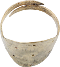 FINE VIKING SHIELD RING C.800-1000 AD, SIZE 11 3/4 - Picardi Jewelry