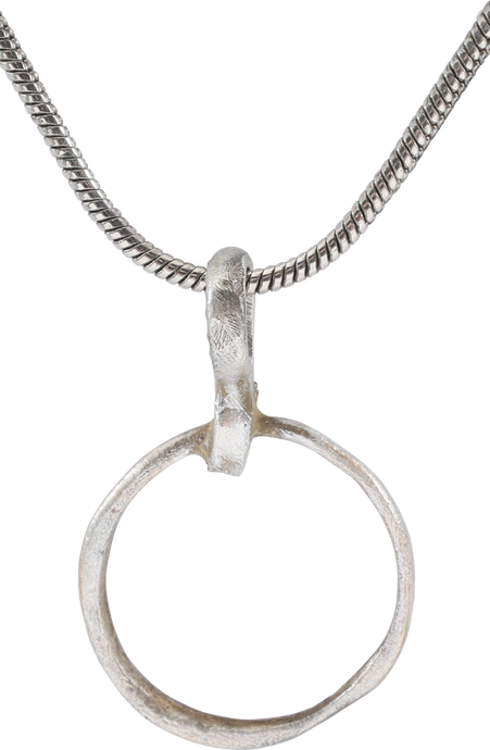 VIKING BEARD RING NECKLACE, 9th-11th CENTURY AD - Picardi Jewelry