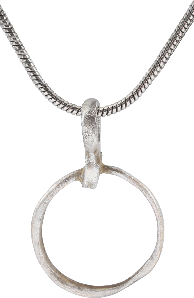 VIKING BEARD RING NECKLACE, 9th-11th CENTURY AD - Picardi Jewelry