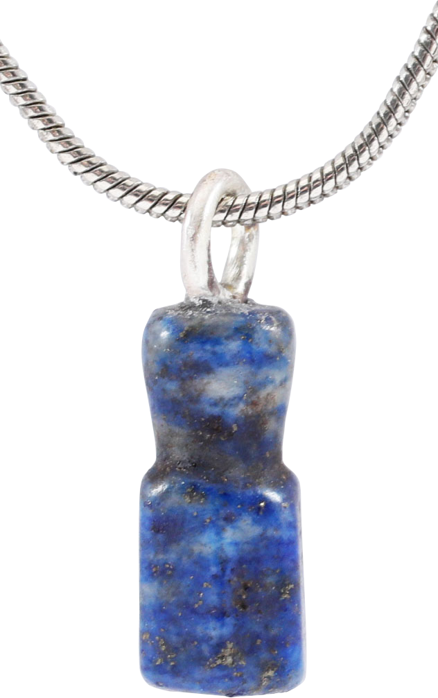 VIKING LAPIS LAZULI AMULET NECKLACE C.800-1050 AD - Picardi Jewelry