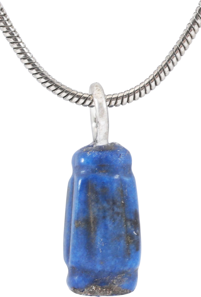 VIKING LAPIS LAZULI BEAD NECKLACE C.800-1050 AD - Picardi Jewelry