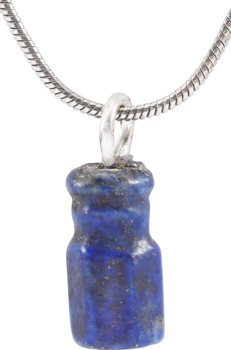 VIKING LAPIS LAZULI AMULET NECKLACE C.800-1050 AD - Picardi Jewelry