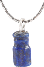 VIKING LAPIS LAZULI AMULET NECKLACE C.800-1050 AD - Picardi Jewelry