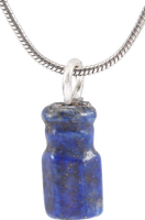 VIKING LAPIS LAZULI AMULET NECKLACE C.800-1050 AD - Picardi Jewelry