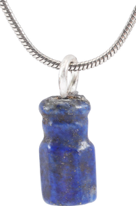 VIKING LAPIS LAZULI AMULET NECKLACE C.800-1050 AD - Picardi Jewelry