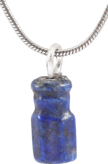 VIKING LAPIS LAZULI AMULET NECKLACE C.800-1050 AD - Picardi Jewelry