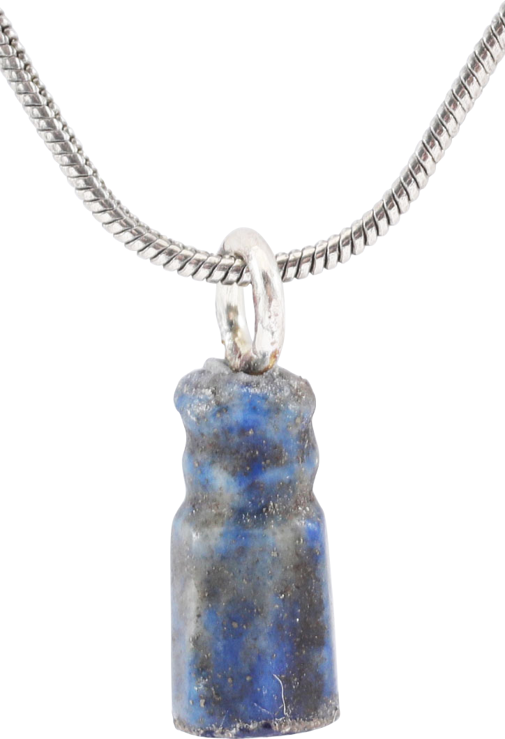 VIKING LAPIS LAZULI AMULET NECKLACE, C.800-1050 AD - Picardi Jewelry