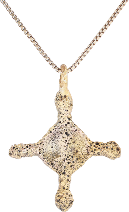 NORTHERN EUROPEAN CHRISTIAN CONVERT’S CROSS NECKLACE, 9th-10th CENTURY - Picardi Jewelry