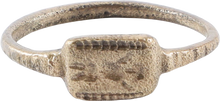 LATE ROMAN RING MID 4TH-5TH CENTURY AD 7 ½ - Picardi Jewelry