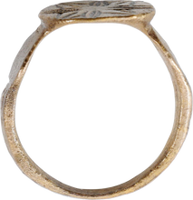 MEDIEVAL EUROPEAN RING, 1400-1700 AD, SIZE 9 - Picardi Jewelry