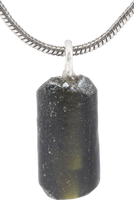 ROMAN GLASS BRACELET SEGMENT NECKLACE, C.100-400 AD - Picardi Jewelry