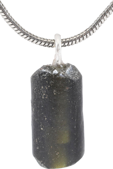 ROMAN GLASS BRACELET SEGMENT NECKLACE, C.100-400 AD - Picardi Jewelry