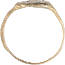 MEDIEVAL/BYZANTINE WOMAN’S RING C.600-900 AD, SIZE 8 ¼ - Picardi Jewelry