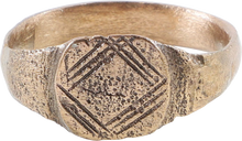 MEDIEVAL EUROPEAN RING, 500-800 AD, SIZE 10 ½ - Picardi Jewelry