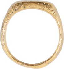 LATE ROMAN/BYZANTINE RING, C.5TH-8TH CENTURY AD, SIZE 5 ½
