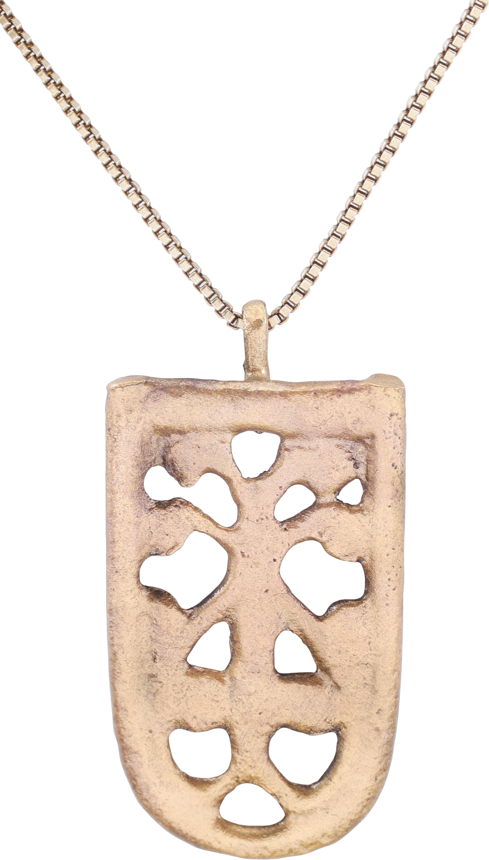 ROMAN SCABBARD MOUNT NECKLACE 200-450 AD - Picardi Jewelry