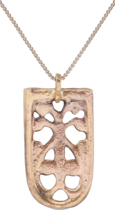 ROMAN SCABBARD MOUNT NECKLACE 200-450 AD - Picardi Jewelry