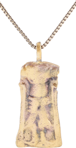 MEDIEVAL EUROPEAN BELT END FROM A BALDRICK NECKLACE C.1200-1450AD - Picardi Jewelry