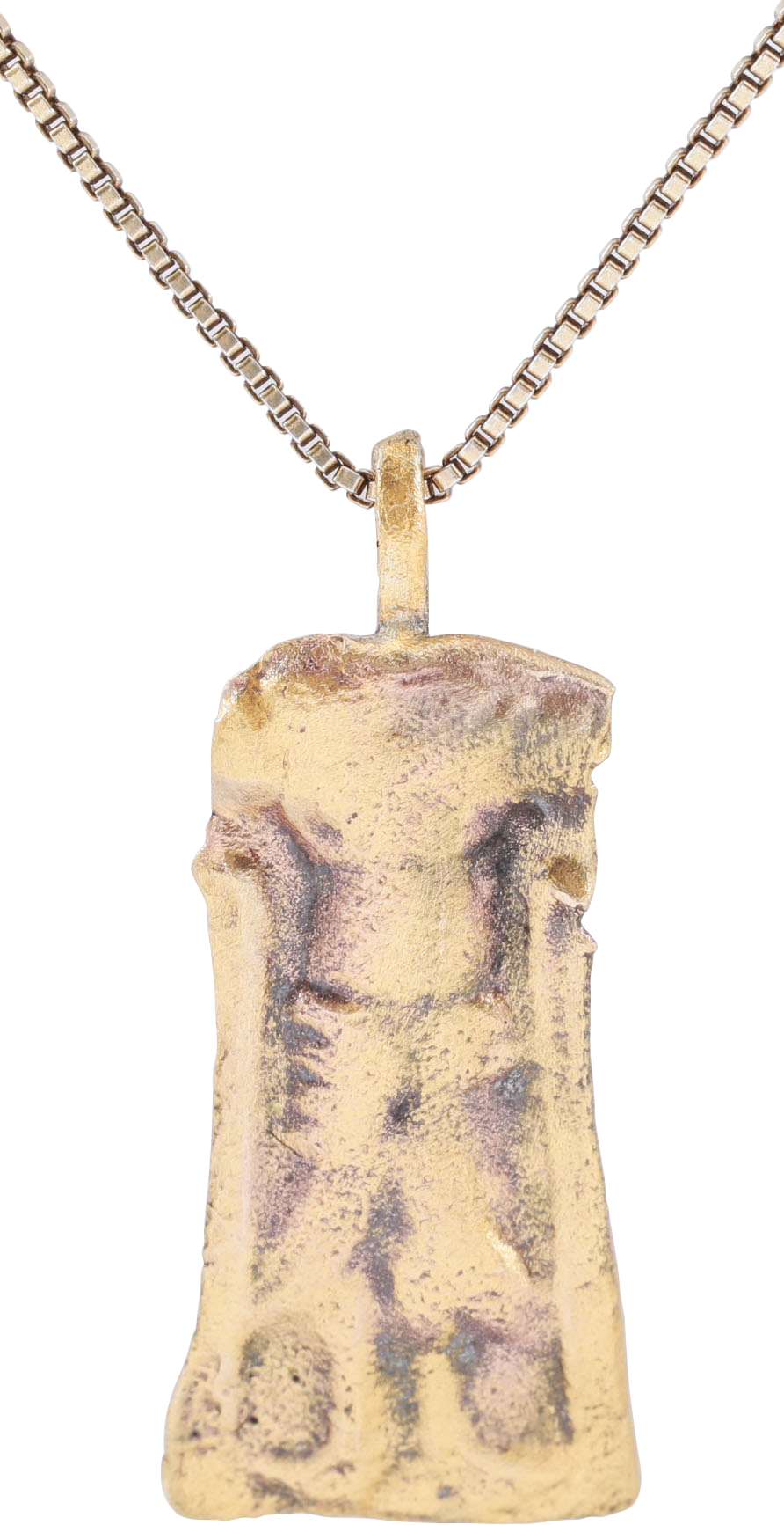 MEDIEVAL EUROPEAN BELT END FROM A BALDRICK NECKLACE C.1200-1450AD - Picardi Jewelry