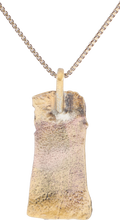 MEDIEVAL EUROPEAN BELT END FROM A BALDRICK NECKLACE C.1200-1450AD - Picardi Jewelry