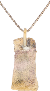 MEDIEVAL EUROPEAN BELT END FROM A BALDRICK NECKLACE C.1200-1450AD - Picardi Jewelry