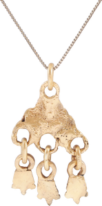VIKING SORCERESS' AMULET NECKLACE 9TH-10TH CENTURY AD - Picardi Jewelry