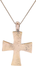 BYZANTINE CROSS PENDANT NECKLACE 6TH-8TH CENTURY AD - Picardi Jewelry