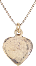 ANCIENT VIKING HEART PENDANT NECKLACE, 866-1067 AD - Picardi Jewelry