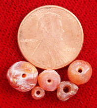 VIKING CARNELIAN BEADS, C.850-1050 - Picardi Jewelry
