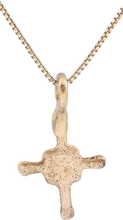 EUROPEAN CHRISTIAN CONVERT’S CROSS NECKLACE, 9TH-10TH CENTURY - Picardi Jewelry