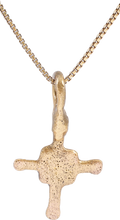 EUROPEAN CHRISTIAN CONVERT’S CROSS NECKLACE, 9TH-10TH CENTURY - Picardi Jewelry