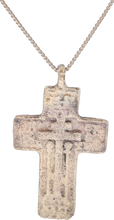 FINE EASTERN EUROPEAN CROSS NECKLACE - Picardi Jewelry
