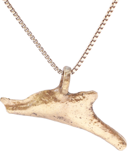 GREEK/UKRAINE BRONZE DOLPHIN PENDANT NECKLACE, 5TH-4TH CENTURY BC - Fagan Arms