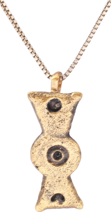 ROMAN LEGIONARY’S SWORD BELT MOUNT NECKLACE MID 4TH CENTURY AD - Picardi Jewelry