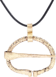 VIKING PROTECTIVE BROOCH, 850-1050 AD - Picardi Jewelry